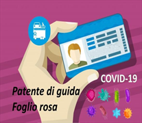 PROROGA DEI TERMINI DI VALIDITA' DEL FOGLIO ROSA 